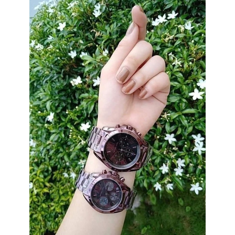 Mk deals plum watch