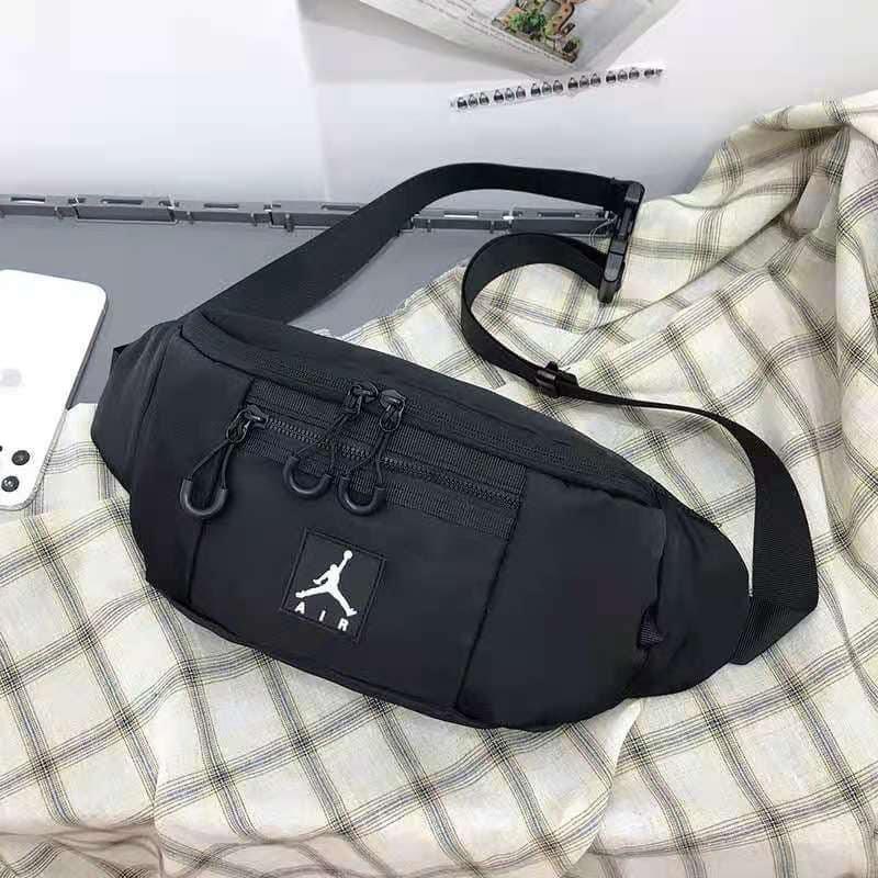 Air Jordan beltbag sports shoulder bag waist pack chest bag for men and women Shopee Philippines