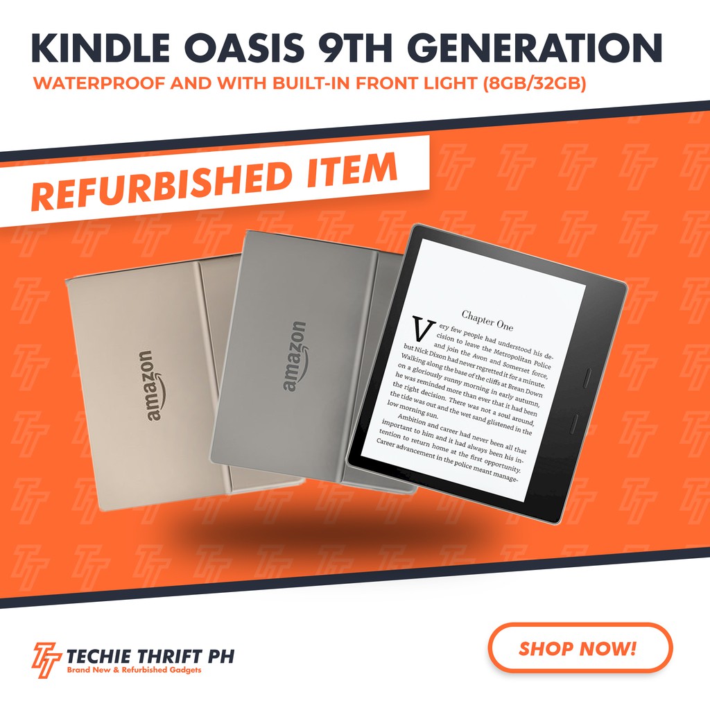 Kindle Oasis (10° gen.) 32GB Champaña + Funda