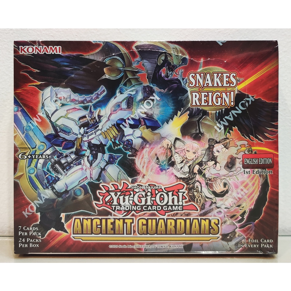 ancient guardians booster box Yu-Gi-Oh! TCG: : Toys & Games a new theme with a spin on Synchro Summoning so cool itll send a chill down your opponents spine! 401 Games Canada - Yugioh