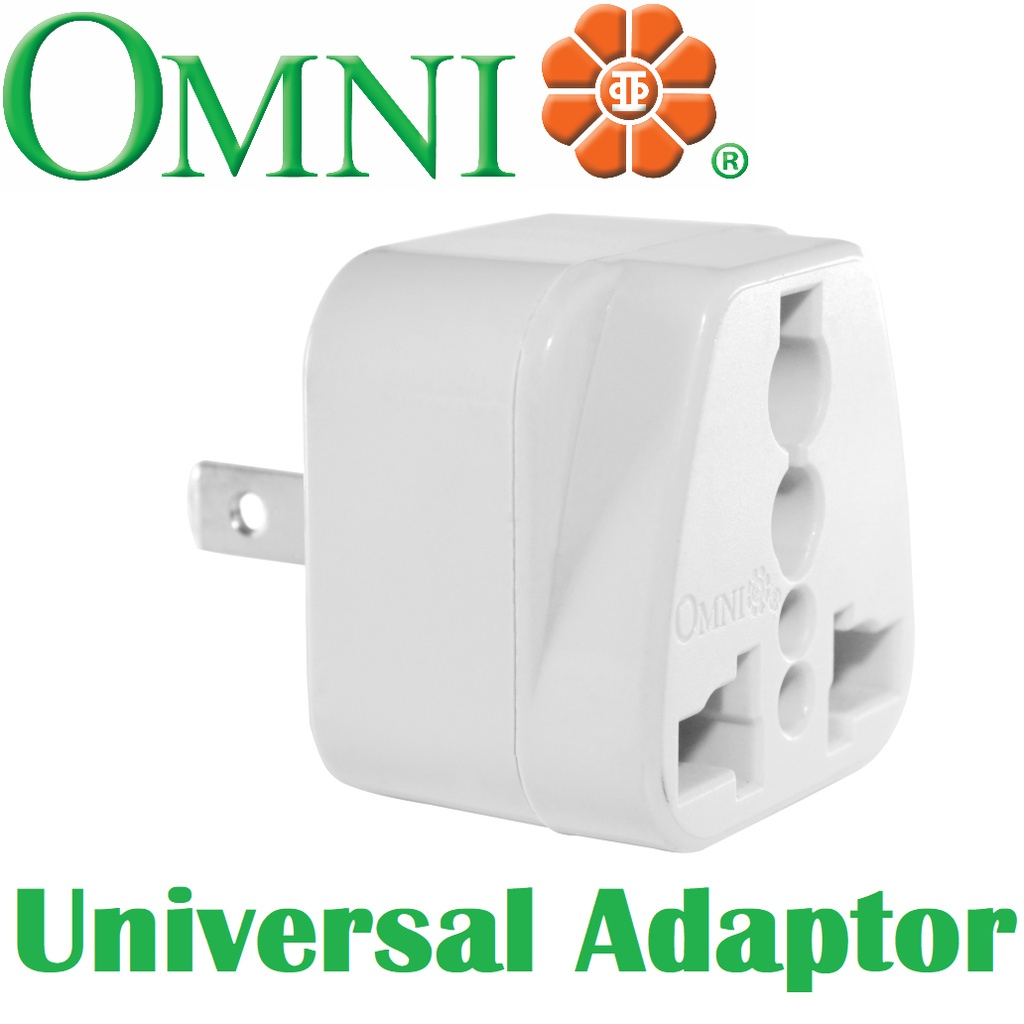 Omni Original Universal Socket Adapter Plug Adapter Outlet Adapter ...