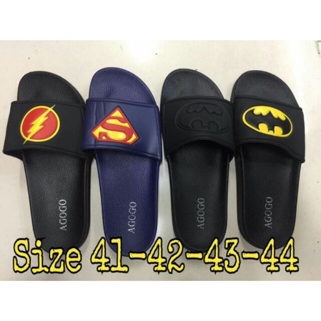 Batman Superman The Flash Slippers for men Shopee Philippines