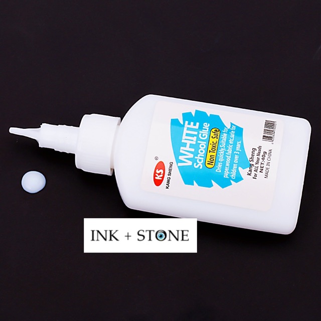White Glue Liquid Washable Sticker Super Strong Bond Paper Craft