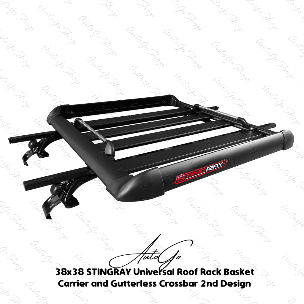 STINGRAY Roof Basket Roof Rack 38x38 2nd Design with Gutterless ...