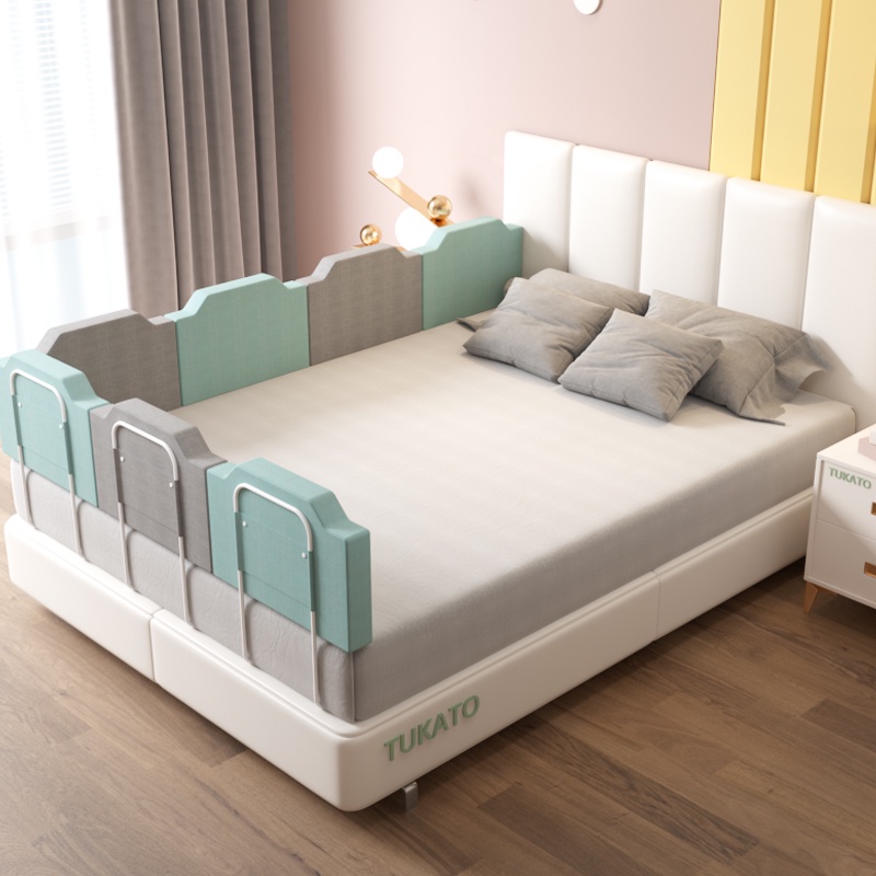 33cm Height Baby Bed Rail Guard Height Adjustable Anticollision