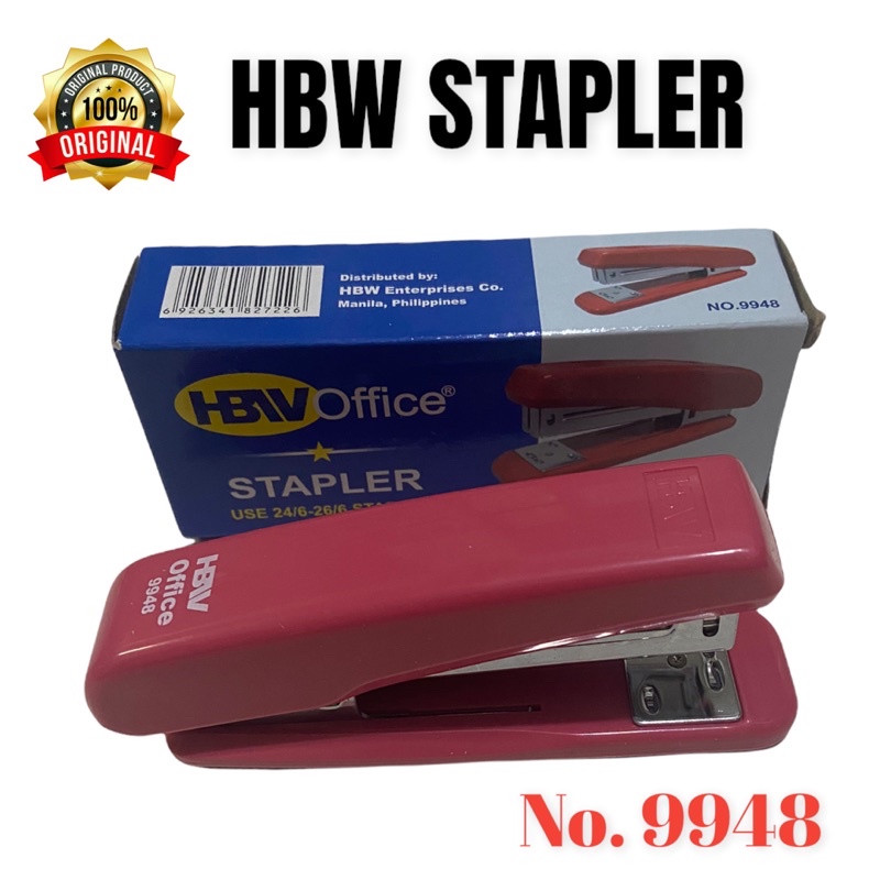 HBW Stapler Big No.9948 (High Quality) | Shopee Philippines