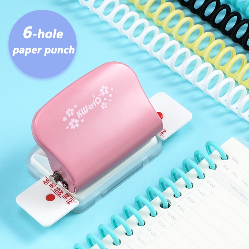A4(30 holes) B5(26 holes) A5(20 holes）DIY Hole Puncher Loose Leaf Hole