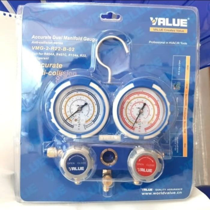 Hmi Value R22 R134 R407 Analyzer Manifold Tester | Shopee Philippines