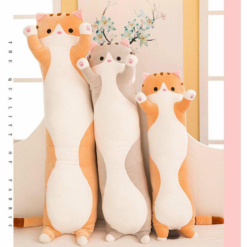 Long cat best sale stuffed animal