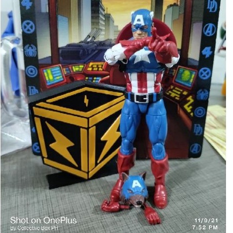Captain America Wolf Cap Marvel Legends Onslaught Wave | Shopee Philippines