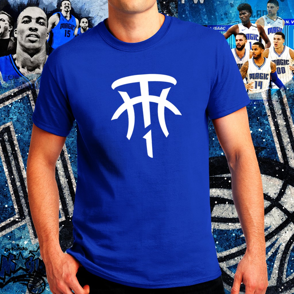 Letter Printed Men T Shirt Cotton Short Sleeve Casual Tracy McGrady Je –  rand Inspired T-shirt