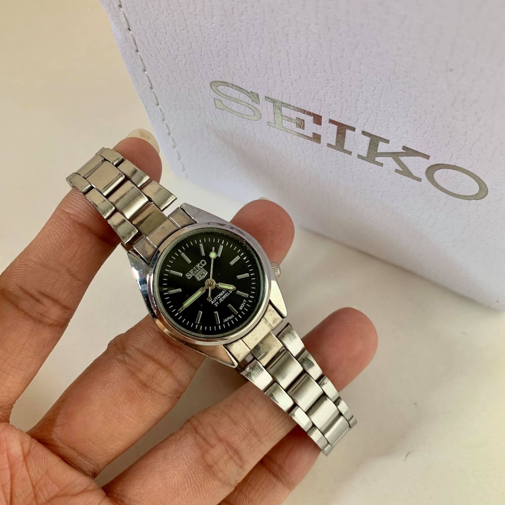 100% Original】✧（Ready Stock）Watch for Women Seiko 5 Water Resistant Watch  Men Japan Quartz | Shopee Philippines