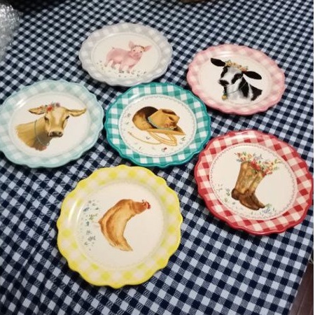 Pioneer woman dessert plates sale