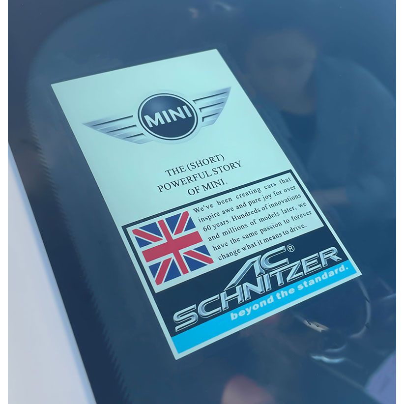 For MINI COOPER Window Sticker COUNTRYMAN JCW CLUBMAN F54 F55 F56 F57 ...