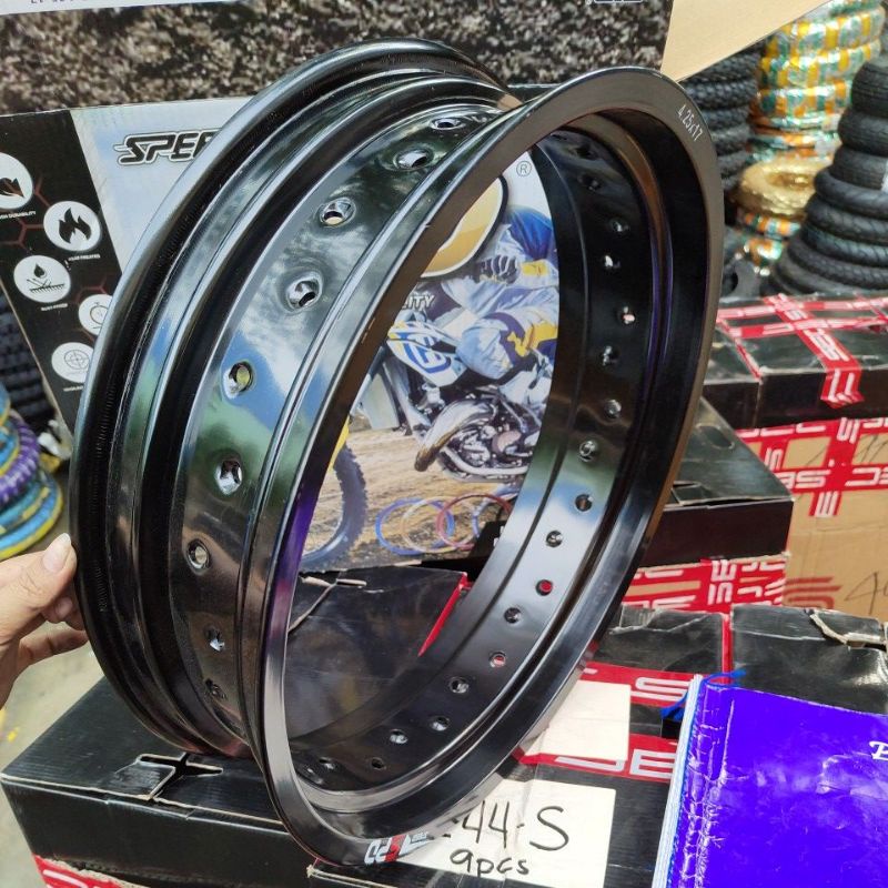 4.25-17 32 holes (SPD Rims) Black | Shopee Philippines