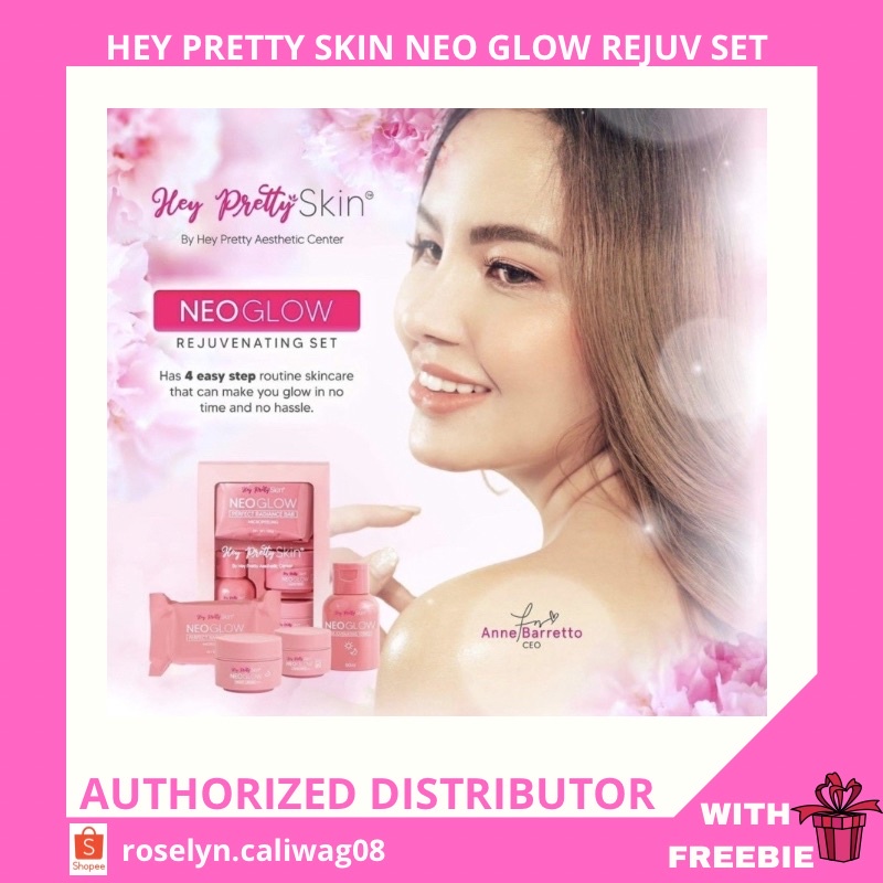 Hey Pretty Skin Neo Glow Rejuvenating Set by Hey Pretty Skin Aesthetic ...