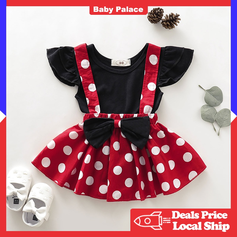 Minnie mouse birthday dress for 1 year old best sale