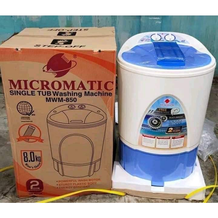 micromatic washing machine 8kg