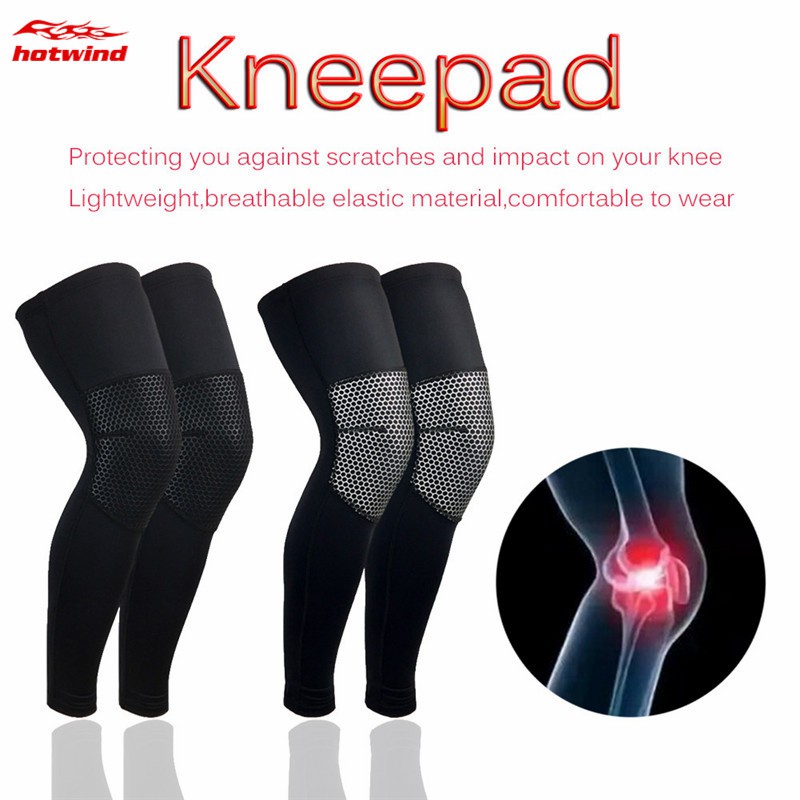 Knee Pad Support Honeycomb Crashproof Basketball Knee Brace Compression Leg Sleeves Kneepad 1446