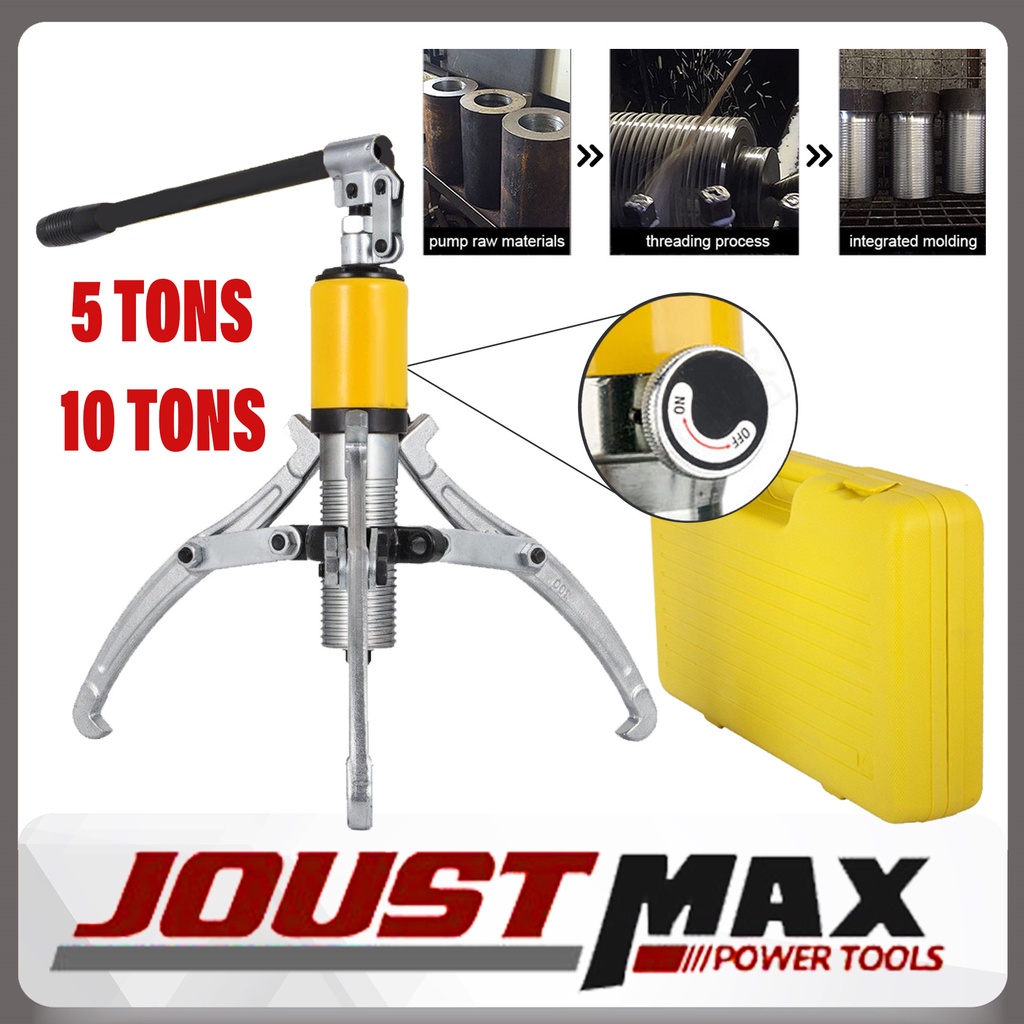 ThreeJaw Hydraulic Gear Puller 5T/10T/15T Industrial Grade Integral