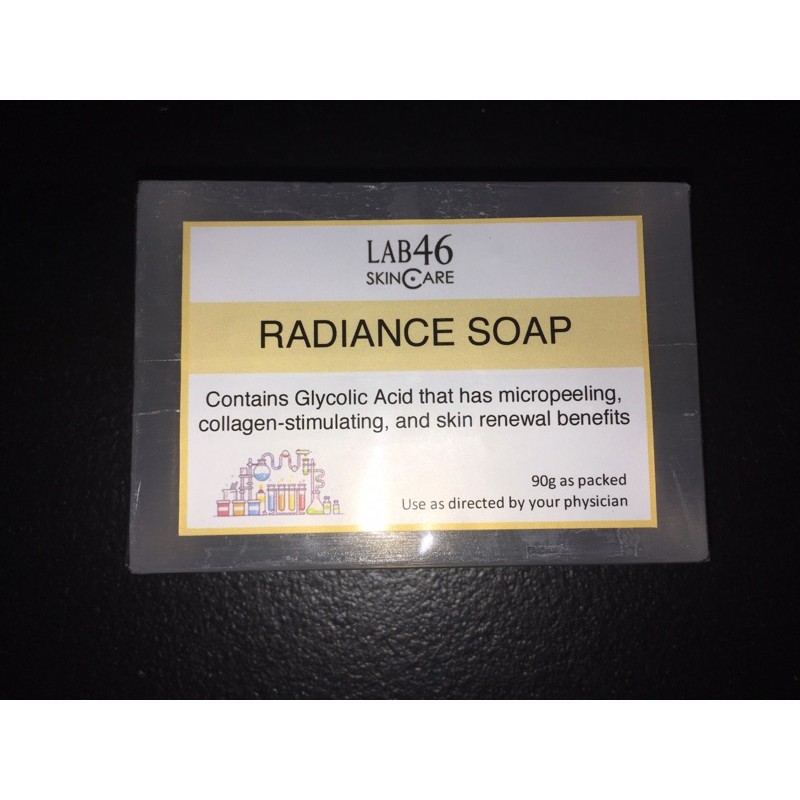LAB46 Lab 46 Radiance soap GLYCOLIC SOAP Shopee Philippines