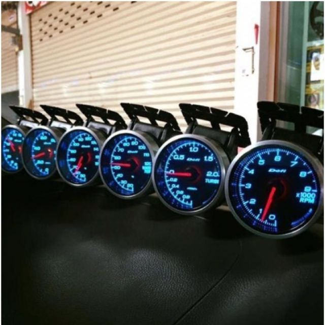 DEFI STYLE METER BF 2.5 INCH / DEFI GAUGE 60MM WATER TEMP , VOLT ,OIL