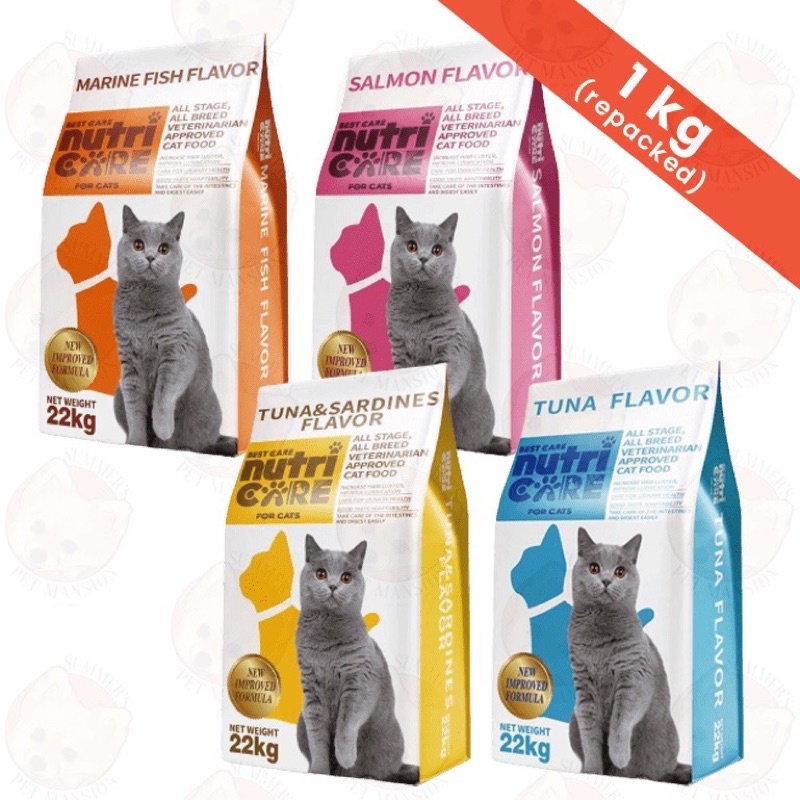 NUTRICARE CAT FOOD ALL LIFE STAGES Repacked 1kg Shopee Philippines