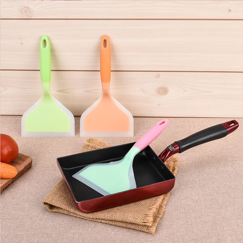 Silicone Tamagoyaki Spatula Japanese Omelette Spatula Wide