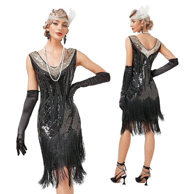 30's flapper dress best sale