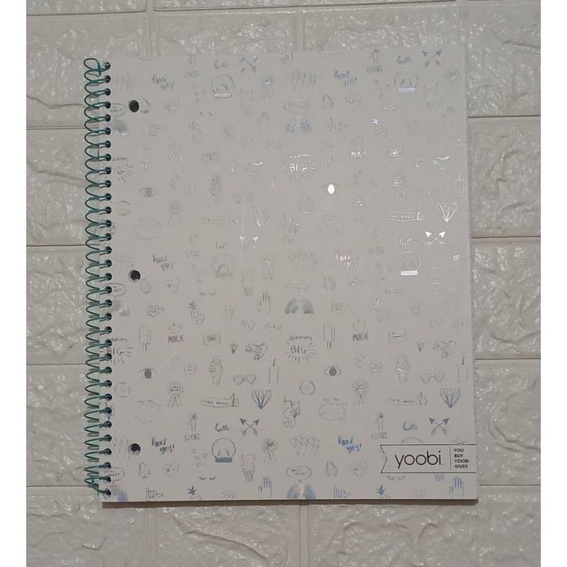 Yoobi Spiral Notebook 100pcs | Shopee Philippines