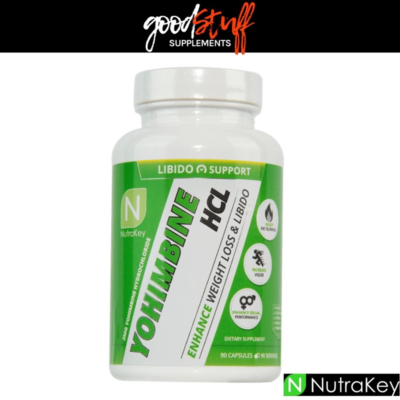 NUTRAKEY YOHIMBINE HCL (ENHANCE WEIGHT LOSS AND LIBIDO) Shopee