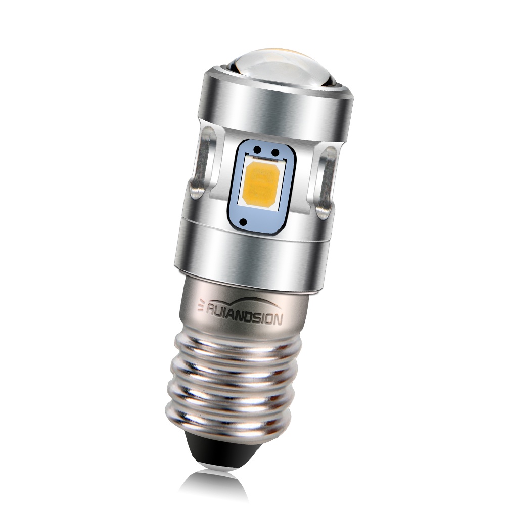 RUIANDSION 1Pcs E10 P13.5S PR2 9mm Bulb 2D 3D 4D Maglite Flashlight ...