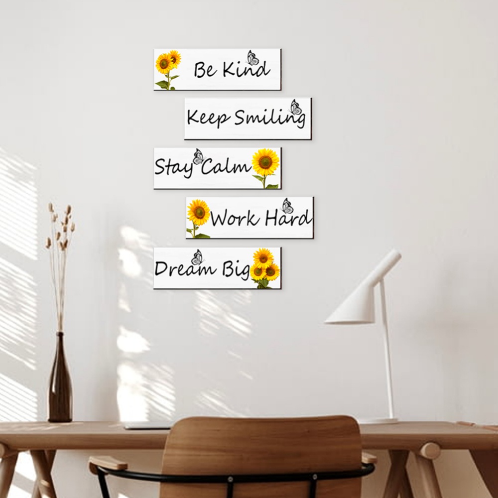 Sunflower Wall Decoration Inspirational Quote Sticker Wall Sticker 30 ...