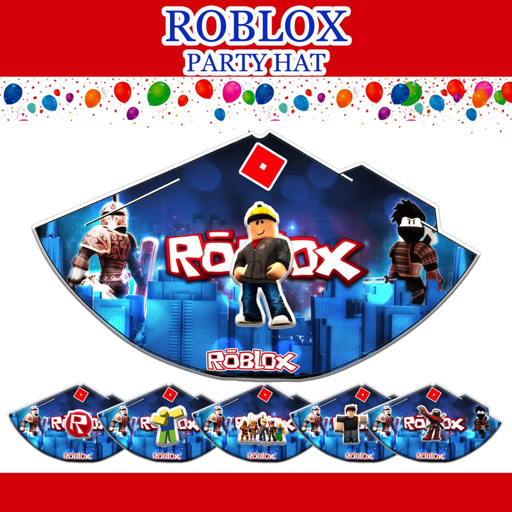 Roblox Party Hat Loot Bags Customized | Shopee Philippines