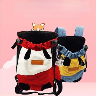 Canvas dog backpack sale