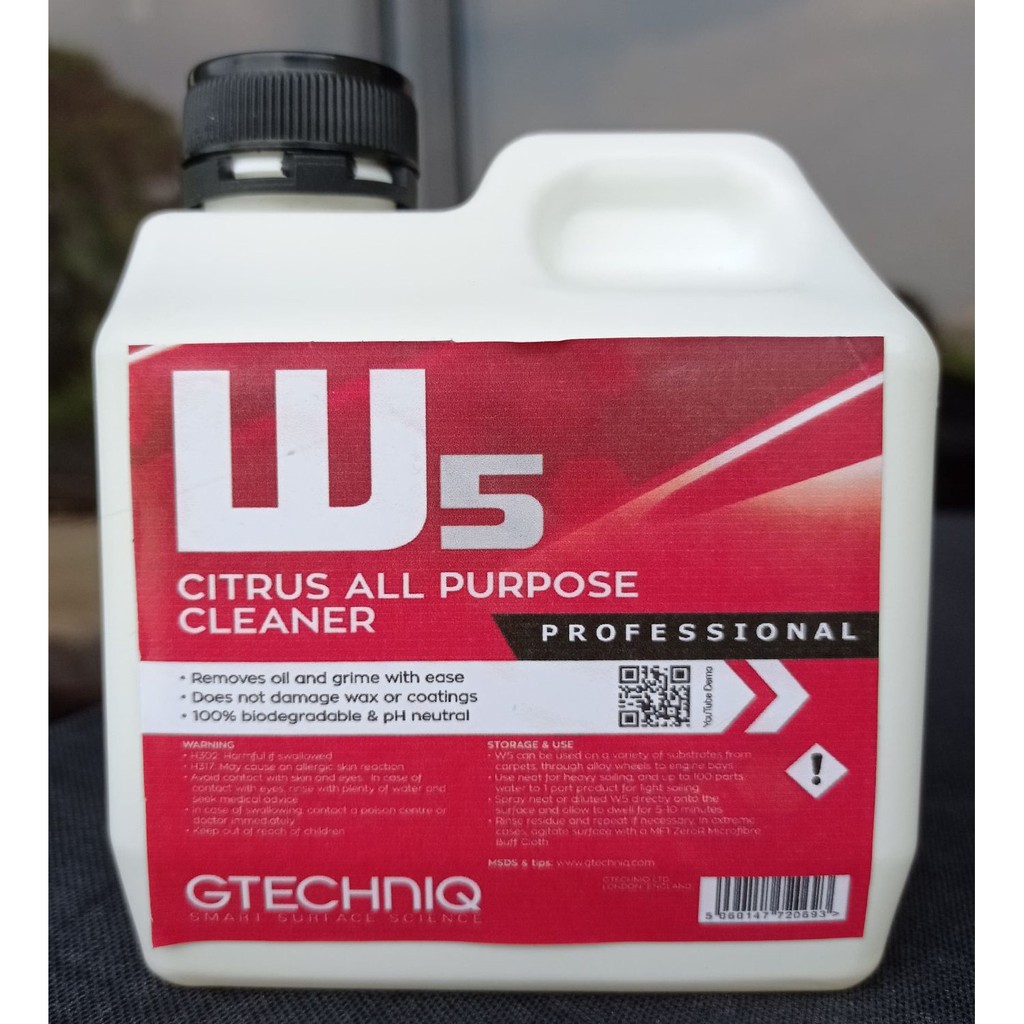 Gtechniq W5 Citrus All Purpose Cleaner Aftermarket Shopee Philippines