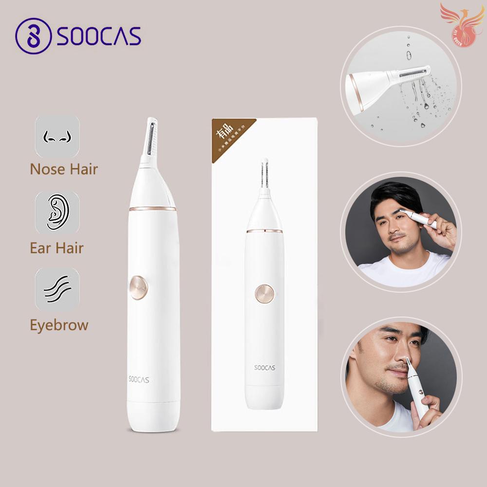 Fly SOOCAS Nose Hair Trimmer N1 Eyebrow Sharp Blade Body Wash Portable