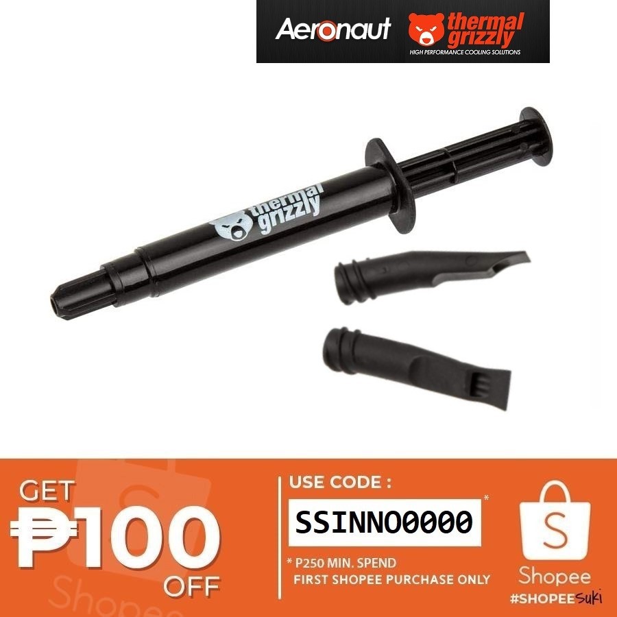 Thermal Grizzly Aeronaut (2020) 8g 4g TIM Thermal Paste / Grease ...
