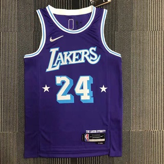 Men's Los Angeles Lakers Russell Westbrook #0 Purple 2021/22