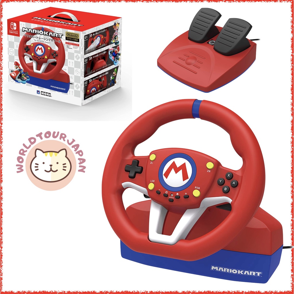 Hori mario best sale kart racing wheel