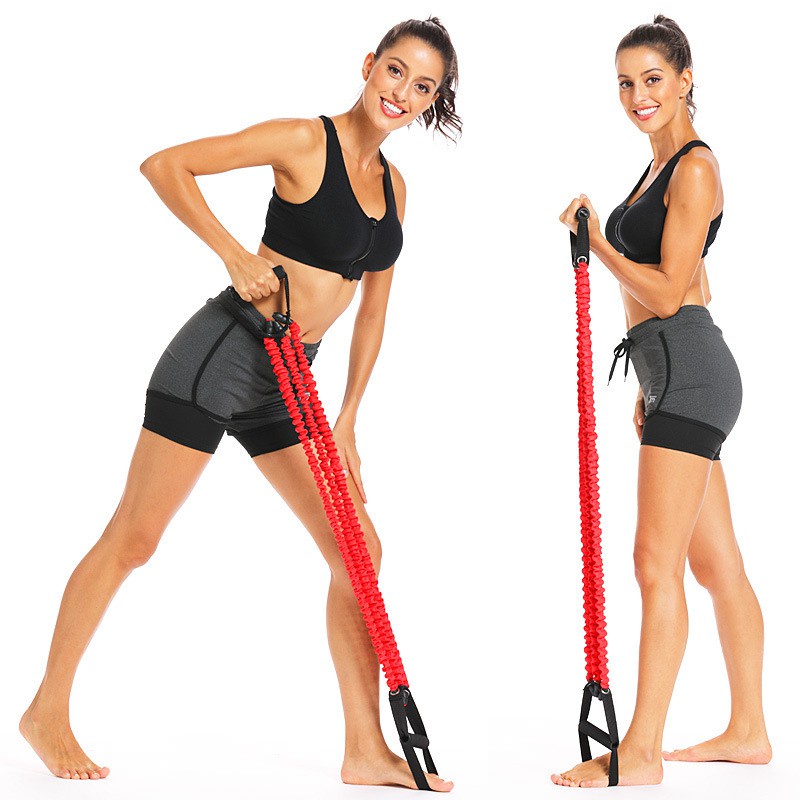 Indoor Sports Supply Chest Expander Puller Exercise Fitness Resistance Elastic Cable Rope Tube Yoga Shopee Philippines