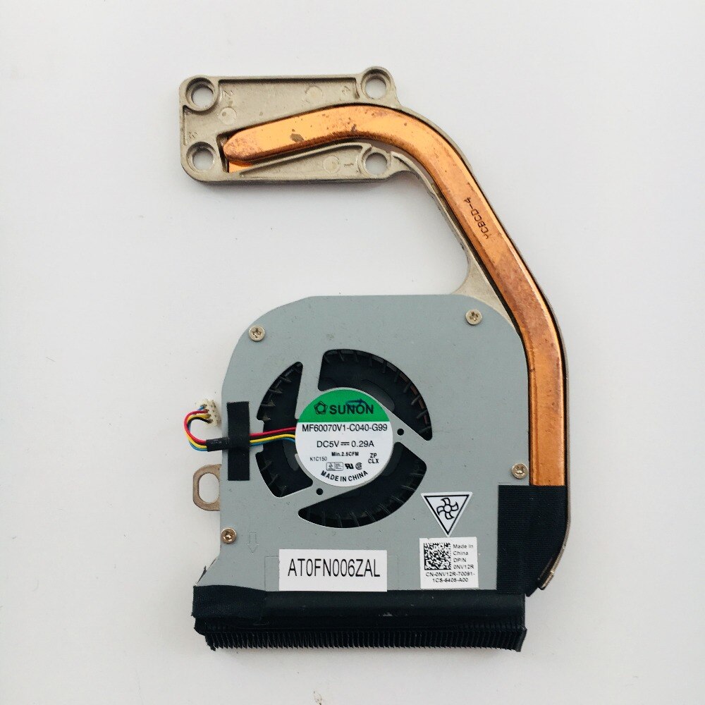 Laptop Heatsink Cooling Fan Cpu Cooler for DELL E6320 CPU Heatsink ...