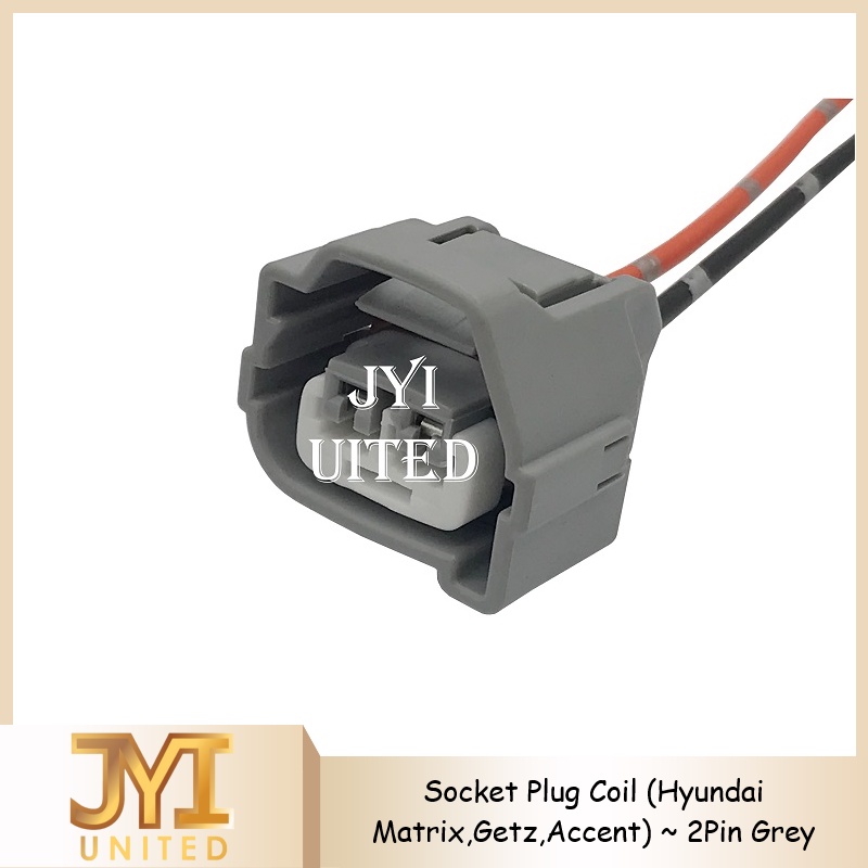 Hyundai Matrix / Getz / Accent Ignition Plug Coil 2 PIN Socket