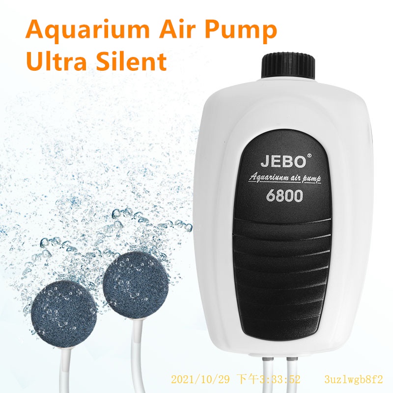 Ultra silent Aquarium air pump Air compressor Oxygen Airpump Single