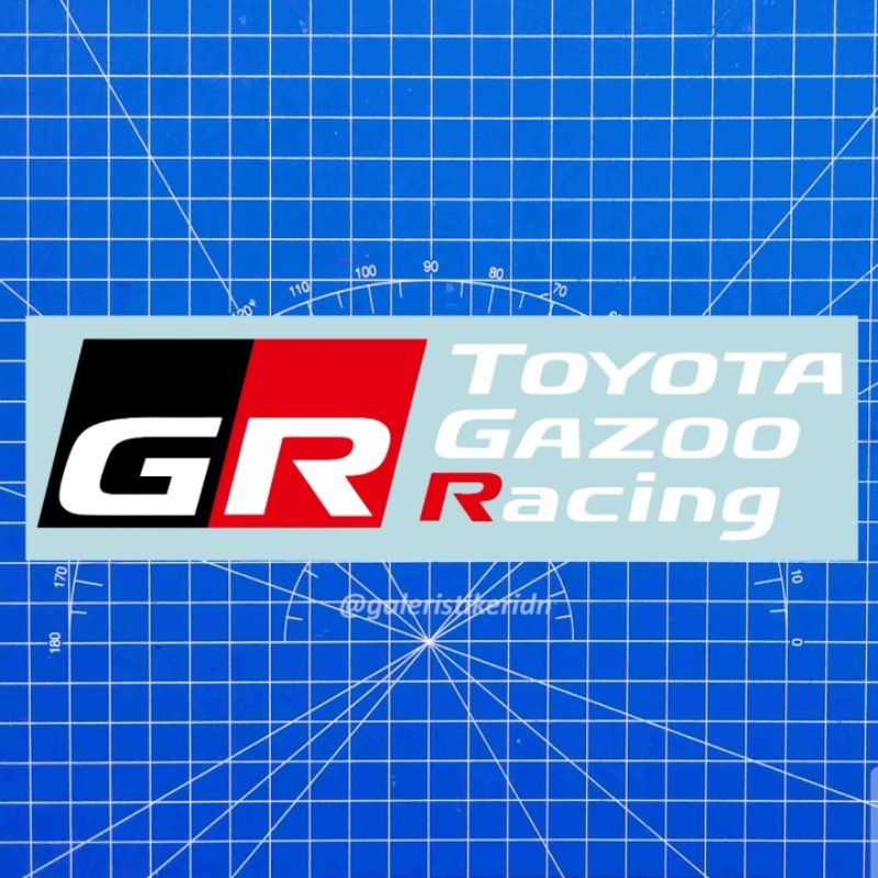 Toyota GAZOO RACING Car Sticker CUTTING Sticker Shopee Philippines