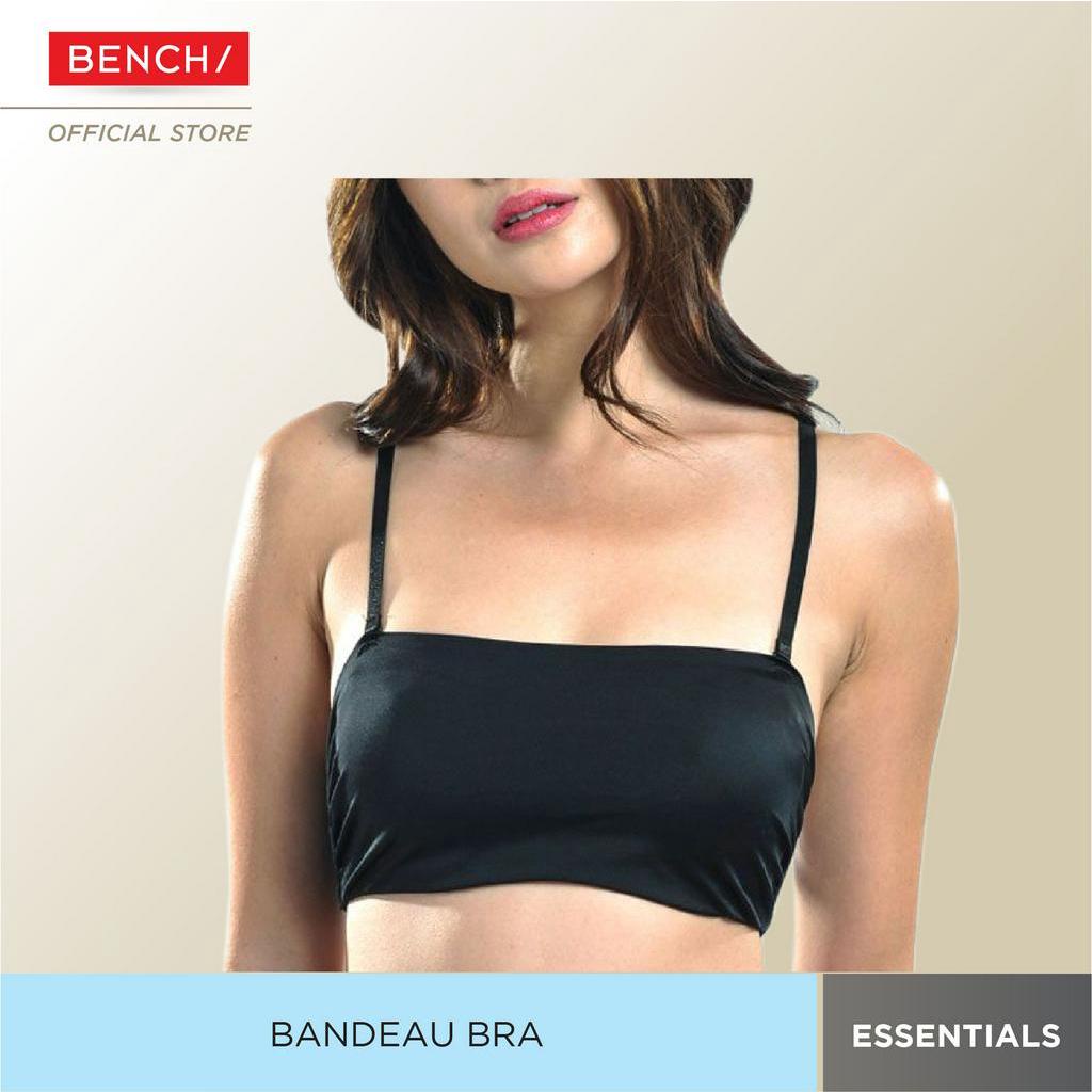 BENCH GUR0196 Ladies Seamless Bandeau Bra with Removable Straps
