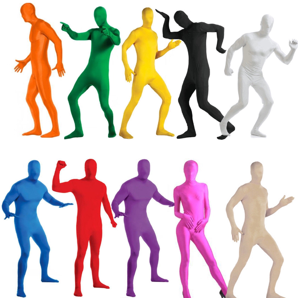 Faschingskostüm Print Lycra Spandex Zentai Ganzkörper -Anzug für