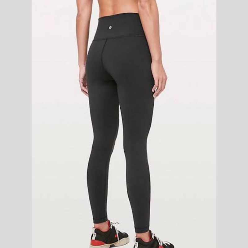 Lululemon Black Plain Yoga/Fitness Leggings - OVERRUNS [Size 6,8