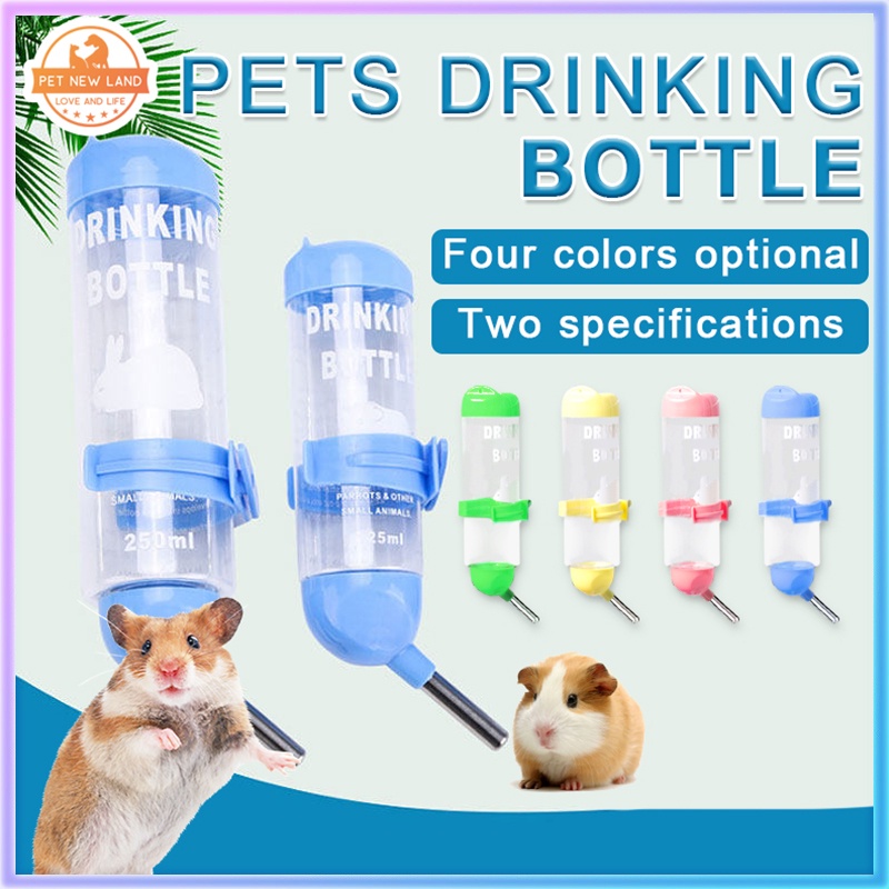 Pet drinking dispenser 60ml/250ml Rabbit water drinker Hamster water