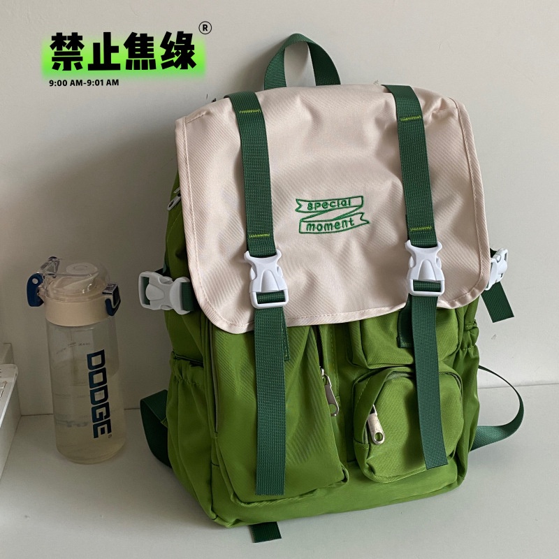 Backpack Japan Korean Female Student Schoolbag College Men Casual Large